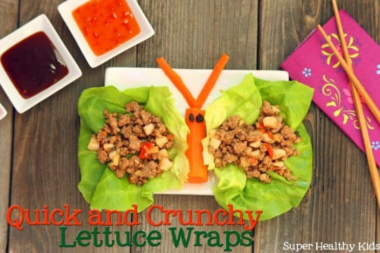 Quick and Crunchy Lettuce Wraps Recipe. Can't get enough of these? Neither can we!